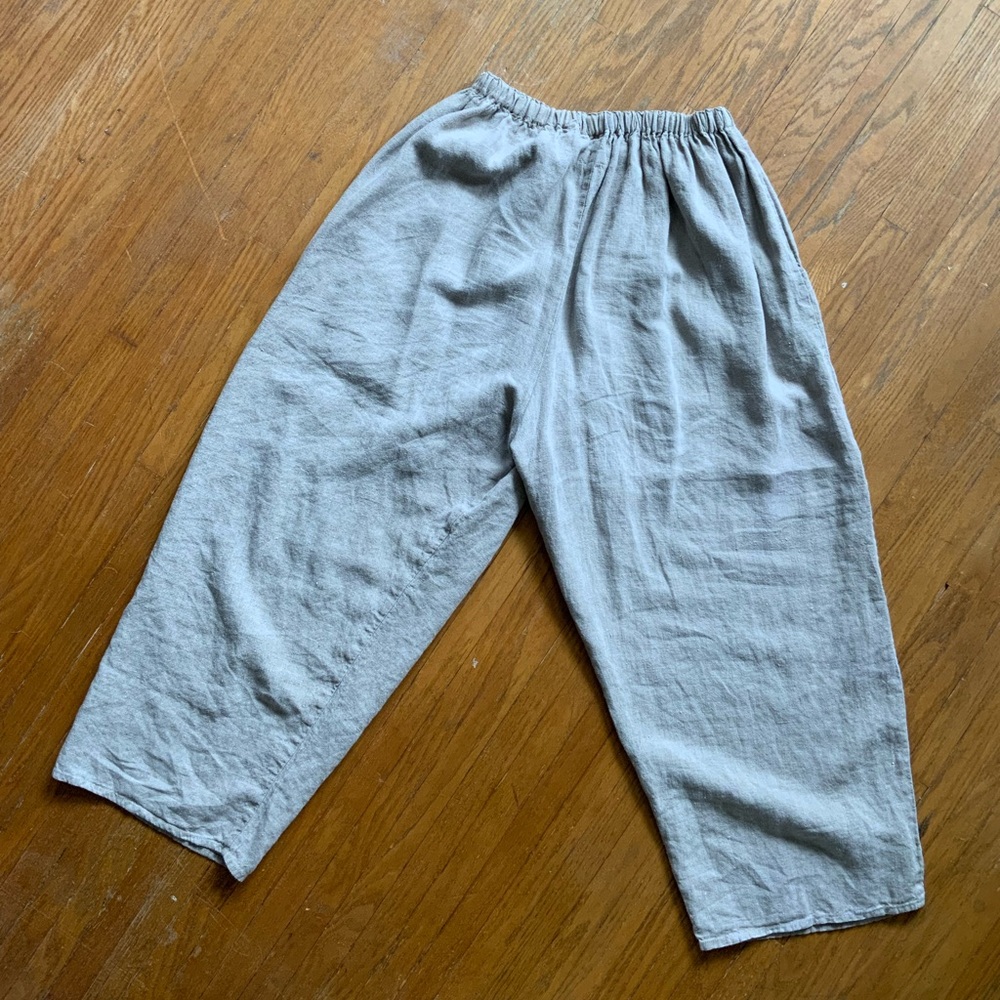 Natural Linen Pants